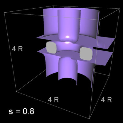 Squircularer Torus ohne Bedingung, s=0.8
