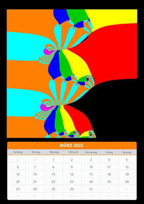 Kalender 2022 • März