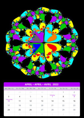 Kalender 2023 • April