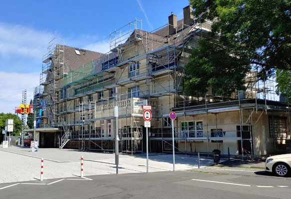 Sanierungsmaßnahmen DB Bahnhof Bad Godesberg 2021