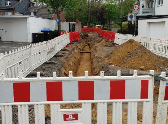 Erneuerung Wasserleitung in Hürth 2021