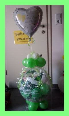  Motiv kleiner Hochzeitsballon   -  Preis  25,00 €