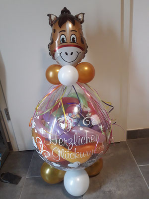 Verpackungsballon Pferdekopf - 23,50€