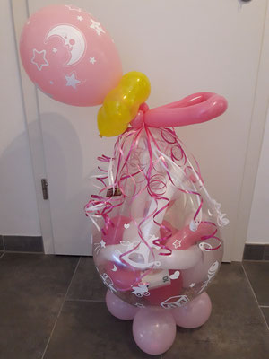 Großer Nuckelballon rosa  -   Preis 17,50 € 