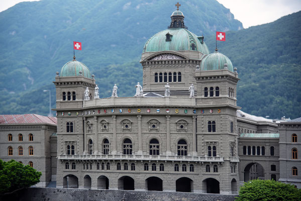 Woche 24, Bundeshaus, Swissminiatur Melide