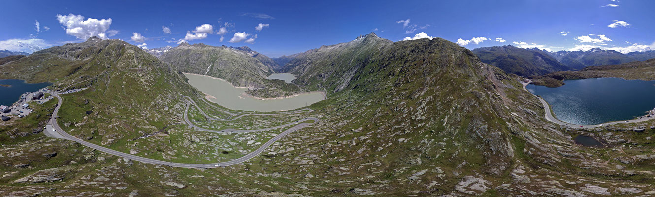 Grimselpass, Blickwinkel 360 Grad