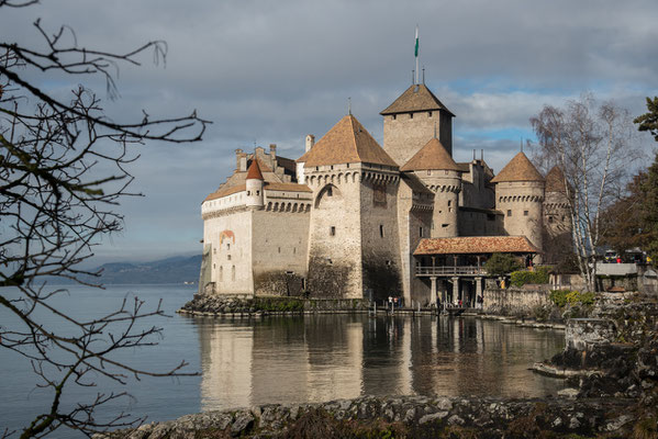 2020 Woche 8, Schloss Chillon am Genfersee