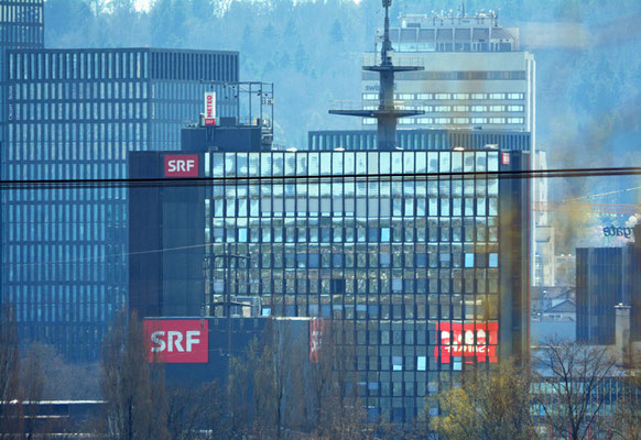 Nr. 5116 / Woche 16 / Zürich Oerlikon, SRF Gebäude, Blick Süd-West