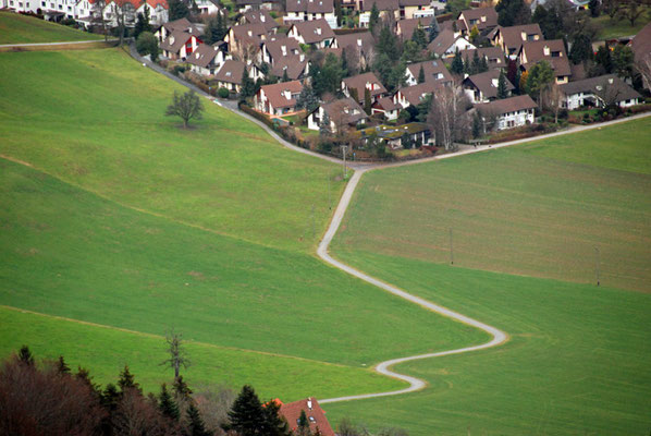 5050 / Albispass Hochwacht, Blick Richtung Norden Langnau am Albis / 3872 x 2592 / JPG-Datei 