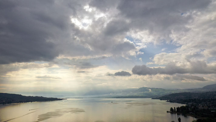 2019, Woche 21, Wolkenstimmung über dem Zürichsee