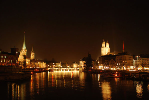 Nr. 108 / 23.02.11 / Zürich Nord-Blick von der Quaibrücke  / 3872 x 2592 / JPG-Datei