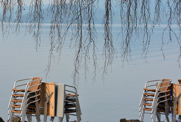 Nr. 5018/ Woche 18 / Zug, Zugersee, Schifflandestelle, Blick Richtung Süden / 6000 x 4000 / JPG-Datei 