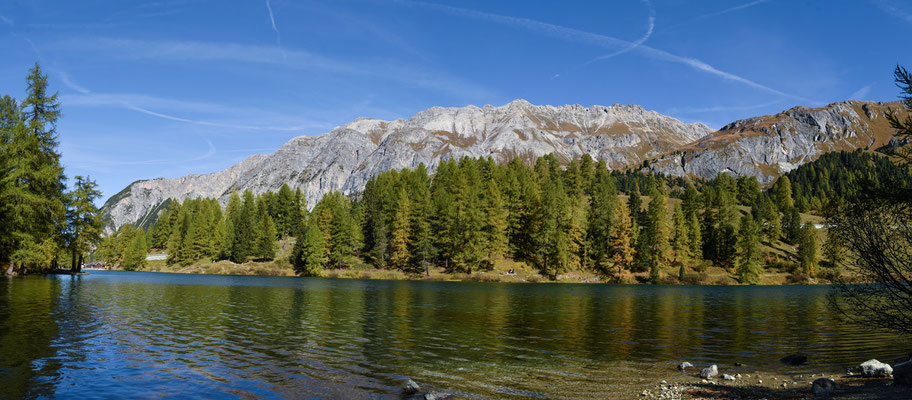 Lai da Palpuogna an der Albulapass-Strasse