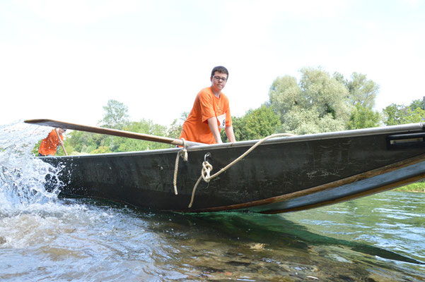 Nr. 2507 / 18.08.2013 / Dietikon, Limmat, Jungpontonier-Wettfahren / 6016 x 4000 / JPG-Datei