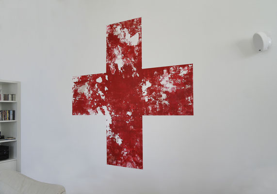 1. Red Cross_1_2012_3100 X 3100 mm