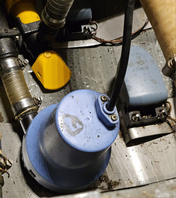 Bilgepumpen gross und klein