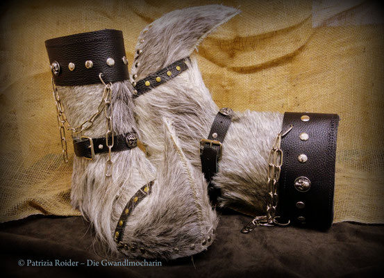 Stiefel grau