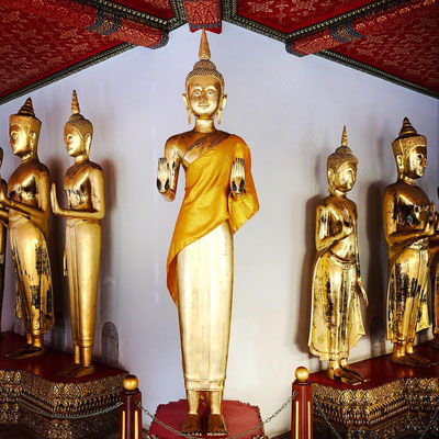 In Bangkok muss man auch den buddhistischen Tempel "Wat Pho" gesehen haben