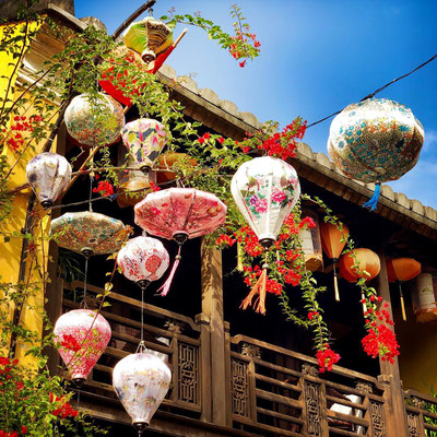 Hoi An, die Stadt der Laternen und Lampions in Vietnam, die schönste Stadt in Zentralvietnam