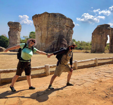 Mor Hin Khao Stonehenge Chaiyaphum Korat Nakhon Ratchasima Isan Isaan Thailand Travel Südostasien Reise durchs Leben