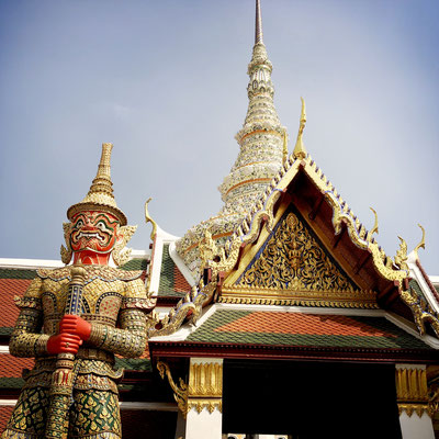 Besuch des großen Königspalast in Bangkok gehört zum Pflichtprogramm in Thailand