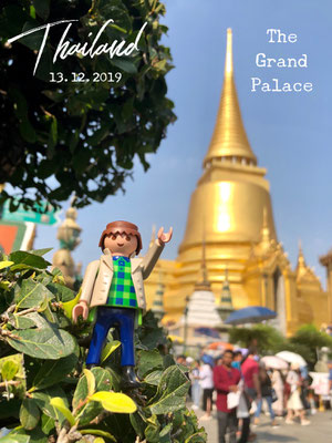 Thailand The Grand Palace 2019 Paul auf Reisen Playmobil Figur Männchen Reise Reiselust Paul unterwegs mit Sakko und Karohemd