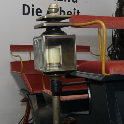 Man wollte gesehen werden: Positionslichter, rechts und links