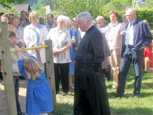 Pastor Helmsorig ist zufrieden mit dem Ablauf