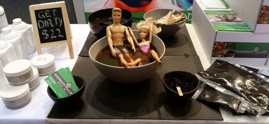 Ken & Barbie in moor mud