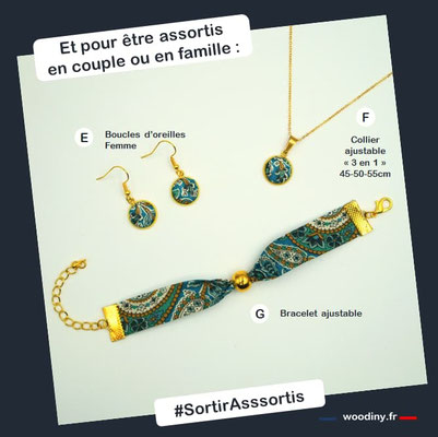 Bracelet vert made in France