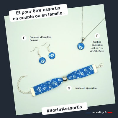 Bracelet liberty bleu