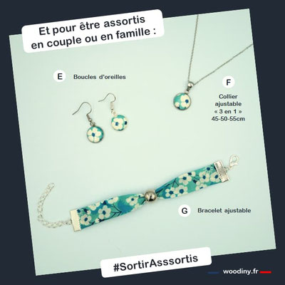 Bracelet mariage vert