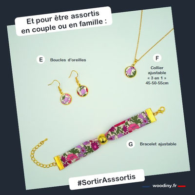 Bracelet rose liberty