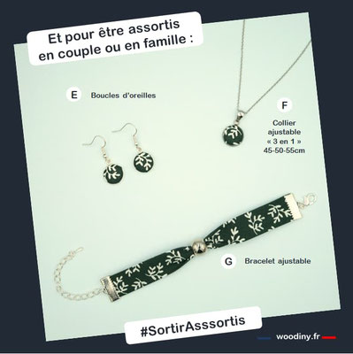 Bracelet vert mariage