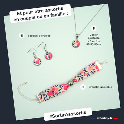 Bracelet rose liberty