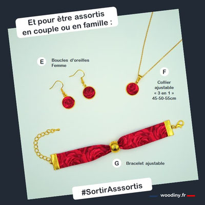 Boucles d'oreilles demoiselles d'honneur
