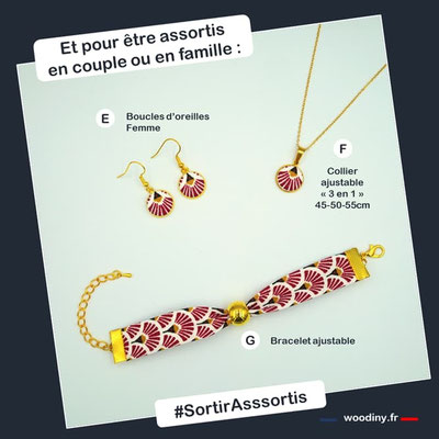 Bracelet rouge mariage