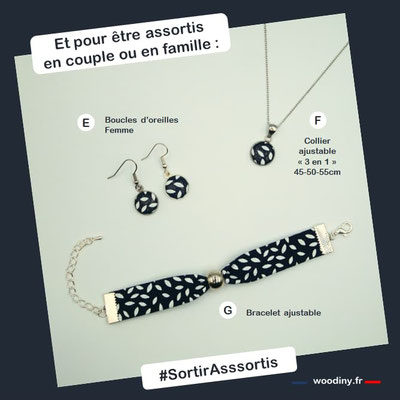 Bracelet mariage bleu