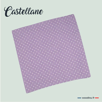 Pochette de costume violet