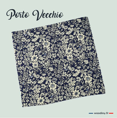 Pochette de costume bleu