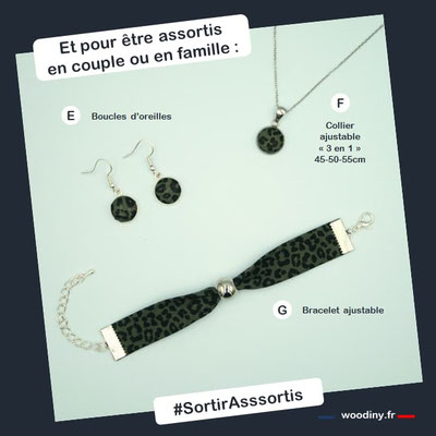 Bracelet vert made in France