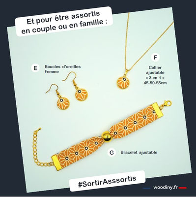 Bracelet jaune liberty