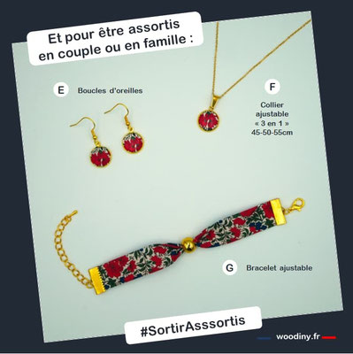 Boucles d'oreilles demoiselles d'honneur