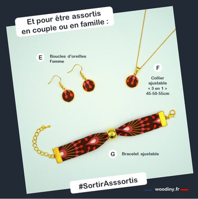Bracelet demoiselle d'honneur orange