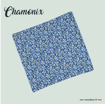 Pochette de costume bleu