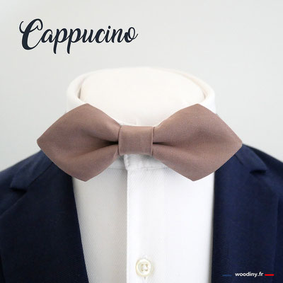 Noeud papillon cappucino