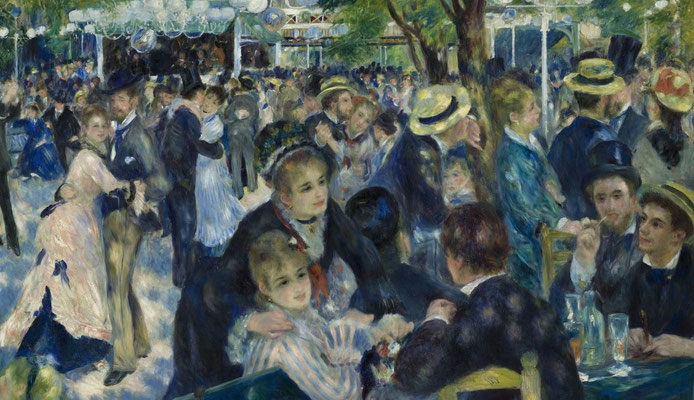 Le moulin de la galette, Renoir