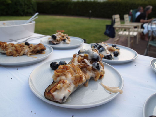 Aubergine mit Joghurt