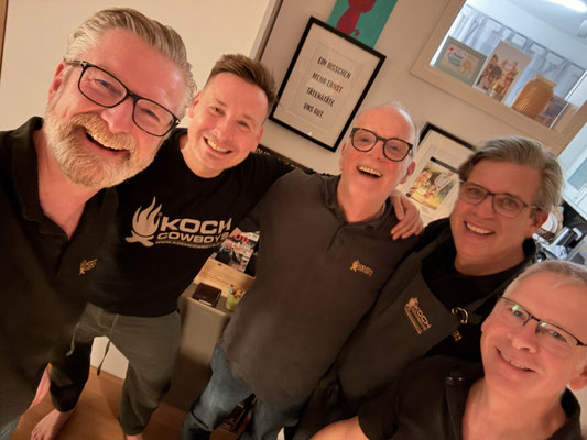 die Kochcowboys sagen: Tschüß, bis nächstes Jahr!