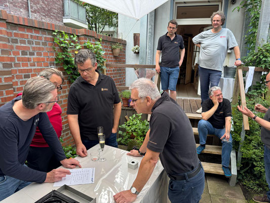 der Speiseplan wird ausgearbeitet